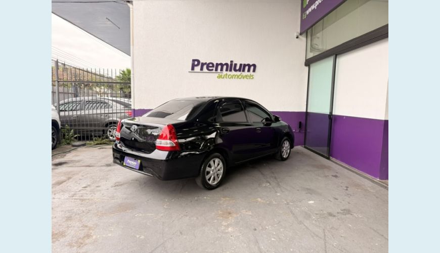 TOYOTA TOYOTA ETIOS FLEX MANUAL 4P - PRETO - 2021 Foto 4 (Grande)