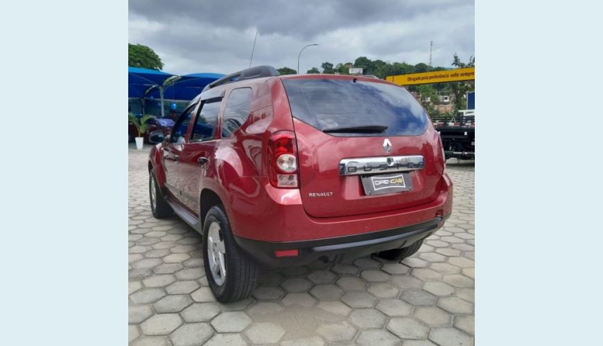 RENAULT DUSTER EXPRESSION 1.6 FLEX MANUAL 4P - VERMELHO - 2013 Foto 4 (Grande)