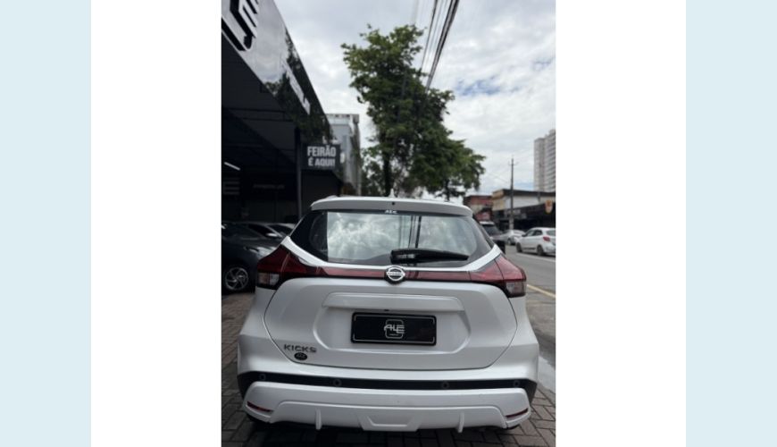 NISSAN NISSAN KICKS FLEX AUT. 4P - BRANCO - 2022 Foto 4 (Grande)