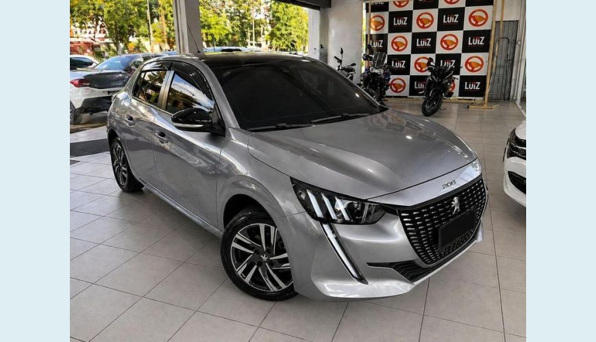 PEUGEOT 208 GRIFFE 1.6 16V FLEX MANUAL 4P - PRATA - 2023 Foto 4 (Grande)