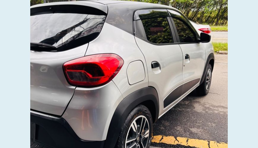 RENAULT KWID ZEN 1.0 FLEX 12V 5P MEC. - PRATA - 2018 Foto 4 (Grande)
