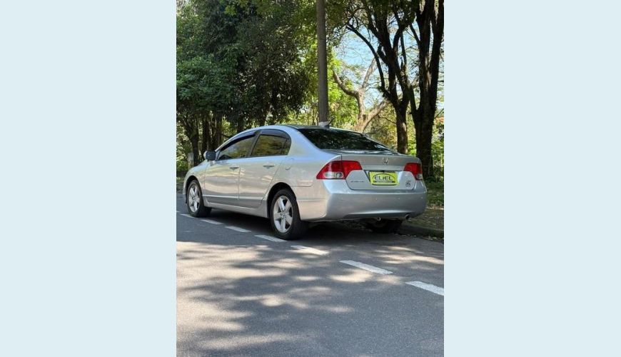 HONDA CIVIC LXS - PRATA - 2007 Foto 4 (Grande)