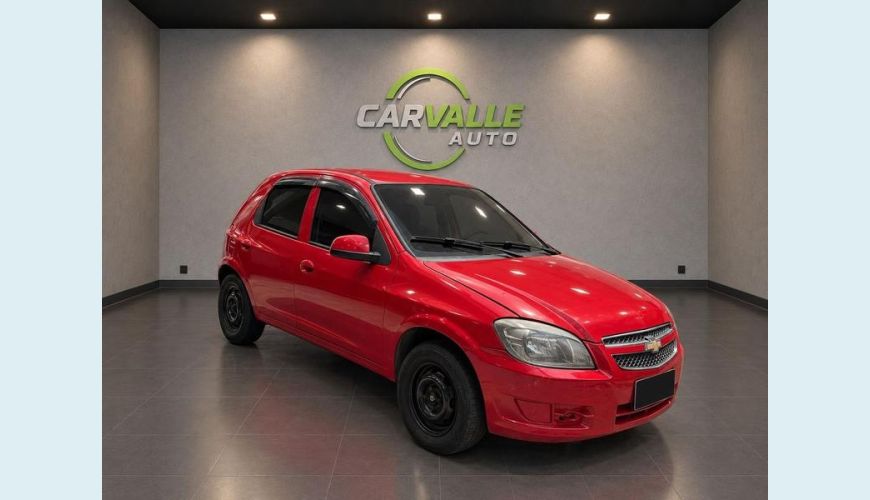 CHEVROLET CELTA 1.0 LT 8V FLEX 4P MANUAL - VERMELHO - 2013 Foto 4 (Grande)