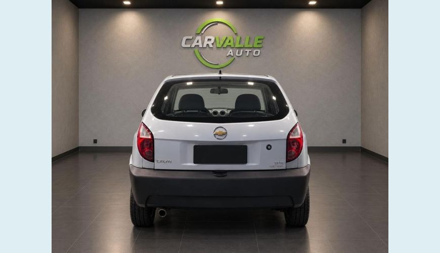 CHEVROLET CELTA 1.0 MPFI LIFE 8V FLEX 2P MANUAL - PRATA - 2007 Foto 4 (Grande)