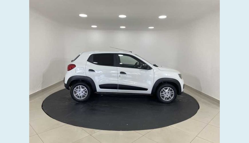 RENAULT KWID INTENSE 1.0 12V SCE FLEX - BRANCO - 2018 Foto 4 (Grande)