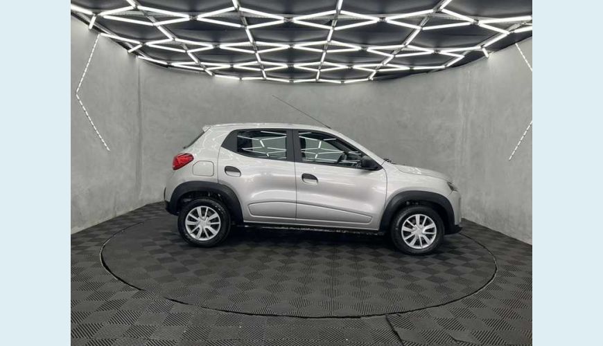 RENAULT KWID ZEN 1.0 12V SCE (FLEX) - PRATA - 2024 Foto 4 (Grande)