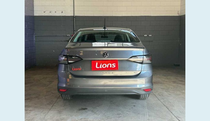 VOLKSWAGEN VIRTUS 1.0 TSI - CINZA - 2025 Foto 4 (Grande)