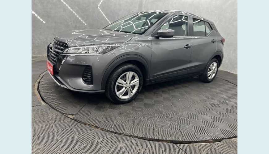 NISSAN KICKS ACTIVE 1.6 (FLEX) - CINZA - 2024 Foto 4 (Grande)