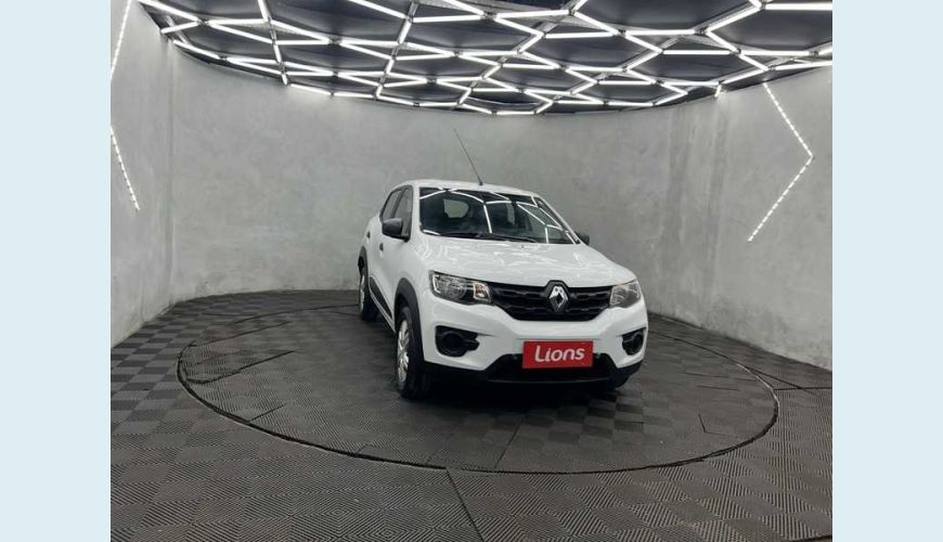 RENAULT KWID ZEN 1.0 12V SCE (FLEX) - BRANCO - 2021 Foto 4 (Grande)