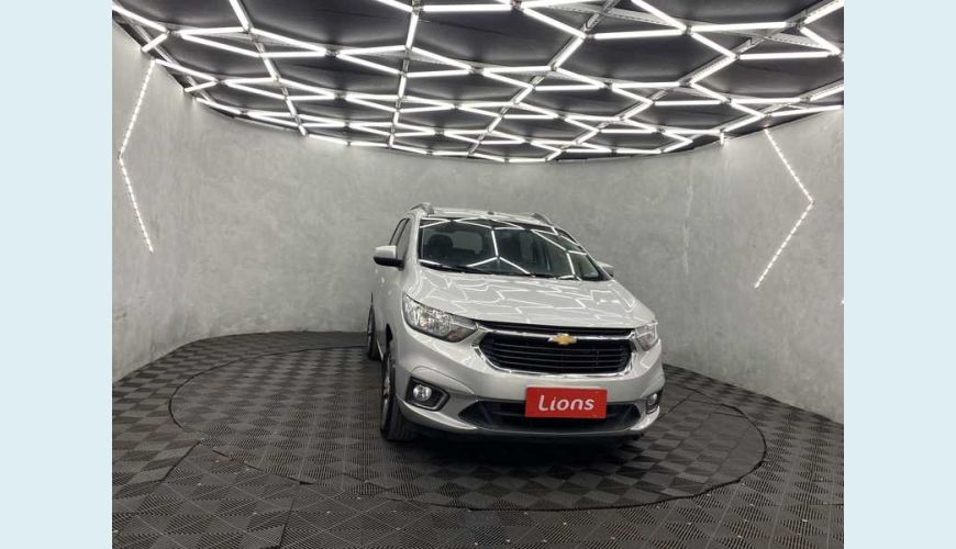 CHEVROLET SPIN PREMIER 7S 1.8 (AUT) (FLEX) - PRATA - 2022 Foto 4 (Grande)