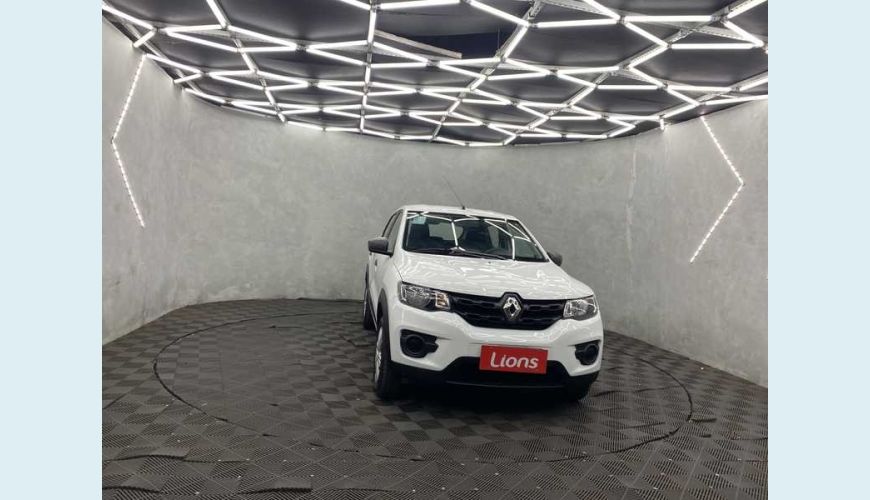 RENAULT KWID ZEN 1.0 12V SCE (FLEX) - BRANCO - 2021 Foto 4 (Grande)
