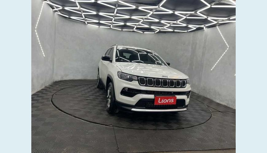 JEEP COMPASS LONGITUDE 1.3 T270 (AUT) (FLEX) - BRANCO - 2024 Foto 4 (Grande)