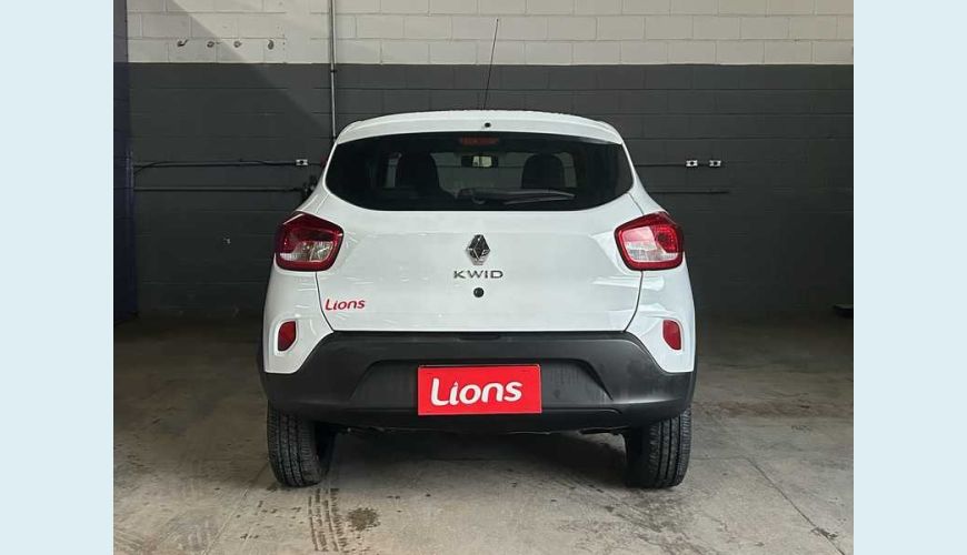 RENAULT KWID ZEN 1.0 12V SCE (FLEX) - BRANCO - 2025 Foto 4 (Grande)