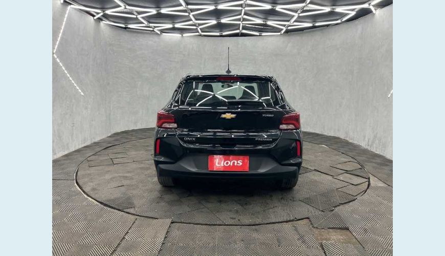 CHEVROLET ONIX HATCH PREM. 1.0 12V TB FLEX 5P AUT. - PRETO - 2025 Foto 4 (Grande)