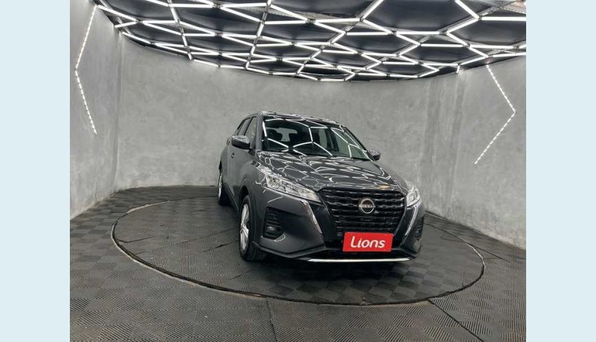 NISSAN KICKS ACTIVE 1.6 (FLEX) - CINZA - 2024 Foto 4 (Grande)