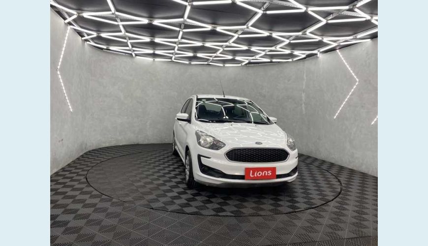 FORD KA 1.0 SE (FLEX) - BRANCO - 2019 Foto 4 (Grande)