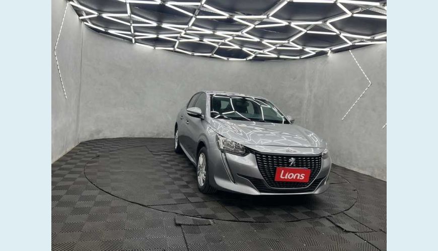 PEUGEOT 208 ACTIVE 1.6 (FLEX) (AUT) - PRATA - 2023 Foto 4 (Grande)