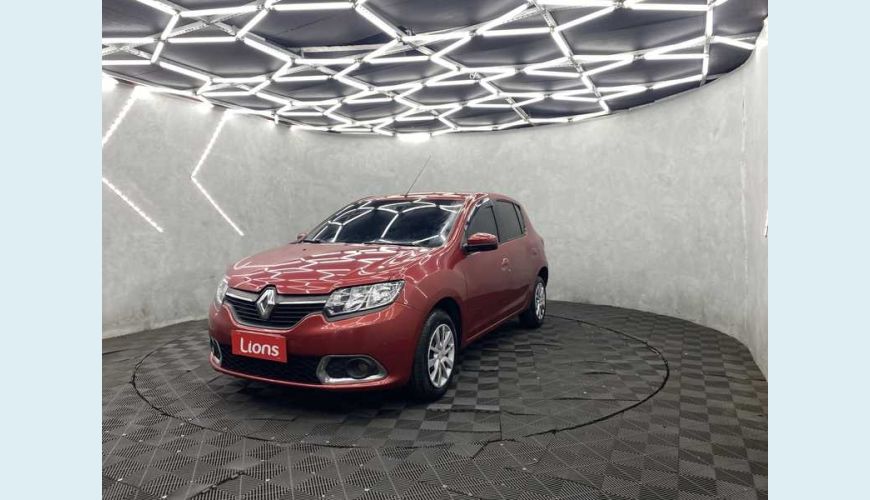 RENAULT SANDERO EXPRESSION 1.6 16V SCE (FLEX) - VERMELHO - 2018 Foto 4 (Grande)