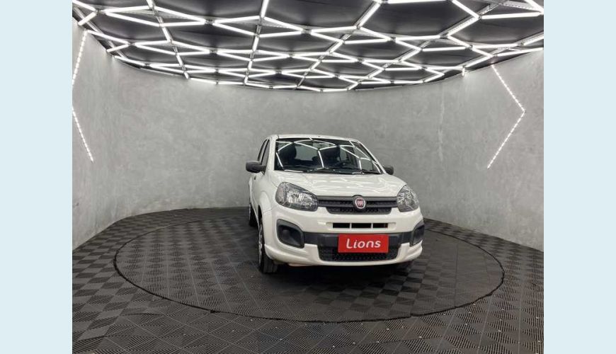 FIAT UNO ATTRACTIVE 1.0 8V (FLEX) 4P - BRANCO - 2019 Foto 4 (Grande)
