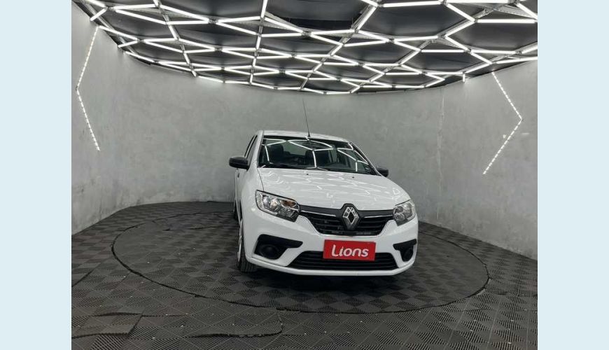 RENAULT LOGAN LIFE 1.0 12V SCE (FLEX) - BRANCO - 2023 Foto 4 (Grande)