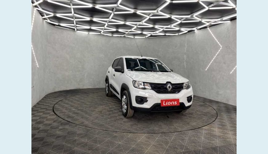 RENAULT KWID ZEN 1.0 12V SCE (FLEX) - BRANCO - 2020 Foto 4 (Grande)