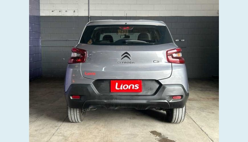 CITROËN C3 LIVE PACK 1.0 - CINZA - 2024 Foto 4 (Grande)
