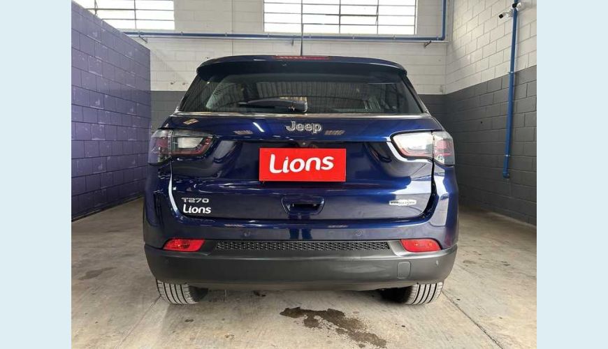 JEEP COMPASS LONGITUDE 1.3 T270 (AUT) (FLEX) - AZUL - 2022 Foto 4 (Grande)