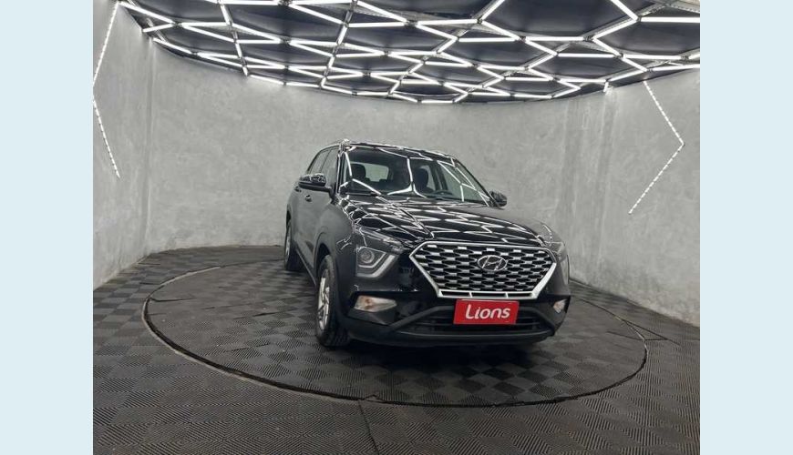 HYUNDAI CRETA COMFORT 1.0 TURBO (AUT) (FLEX) - PRETO - 2025 Foto 4 (Grande)