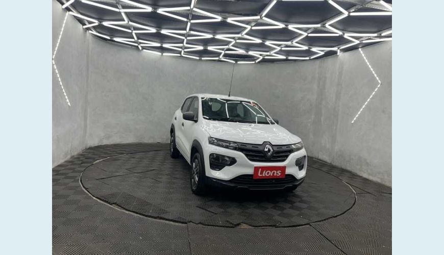 RENAULT KWID ZEN 1.0 12V SCE (FLEX) - BRANCO - 2024 Foto 4 (Grande)
