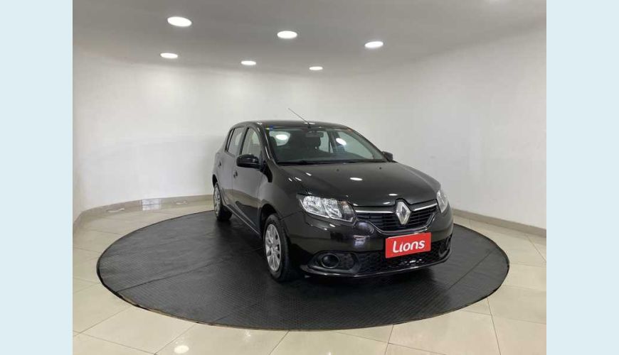 RENAULT SANDERO EXPRESSION 1.0 12V SCE FLEX - PRETO - 2019 Foto 4 (Grande)