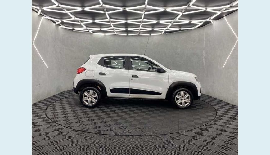 RENAULT KWID ZEN 1.0 12V SCE FLEX - BRANCO - 2020 Foto 4 (Grande)