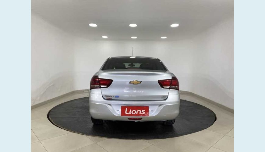 CHEVROLET COBALT LTZ 1.8 8V AUT. FLEX - PRATA - 2018 Foto 4 (Grande)