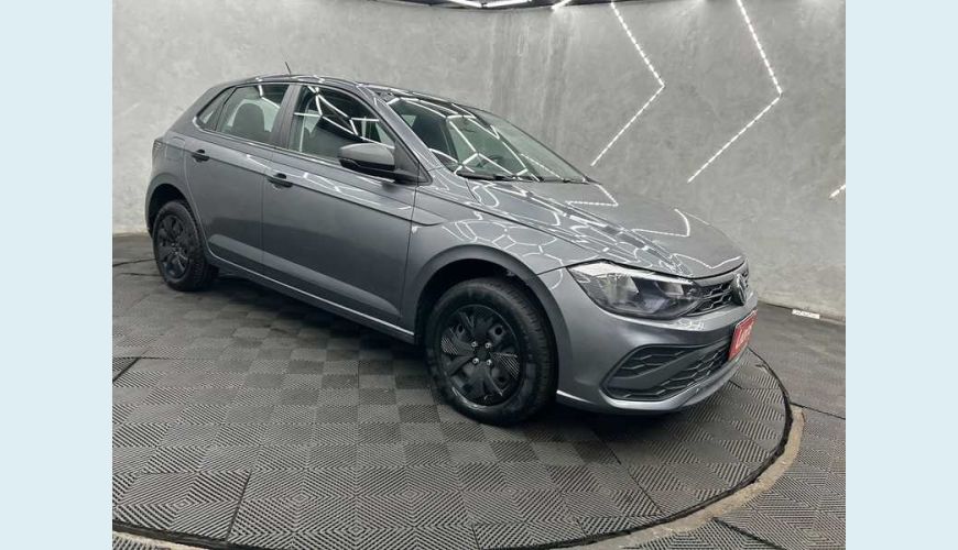 VOLKSWAGEN POLO TRACK 1.0 FLEX 12V 5P - CINZA - 2024 Foto 4 (Grande)
