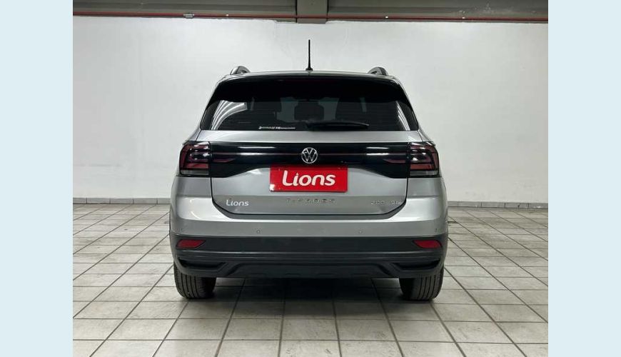 VOLKSWAGEN T-CROSS 1.0 200 TSI 12V AUT. FLEX - PRATA - 2024 Foto 4 (Grande)