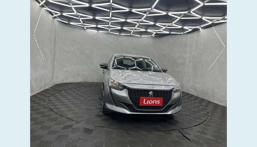 PEUGEOT 208 LIKE 1.0 FLEX - PRATA - 2023 Foto 4 (Grande)