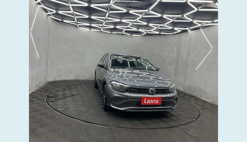 VOLKSWAGEN POLO TRACK 1.0 FLEX 12V 5P - CINZA - 2024 Foto 4 (Grande)