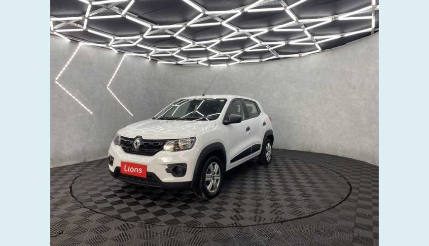 RENAULT KWID ZEN 1.0 12V SCE FLEX - BRANCO - 2021 Foto 4 (Grande)
