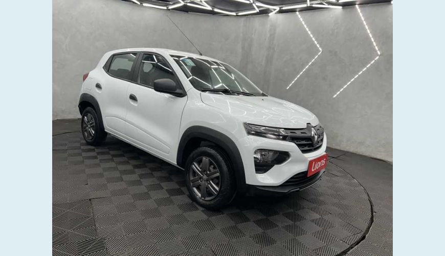 RENAULT KWID ZEN 1.0 12V SCE FLEX - BRANCO - 2024 Foto 4 (Grande)