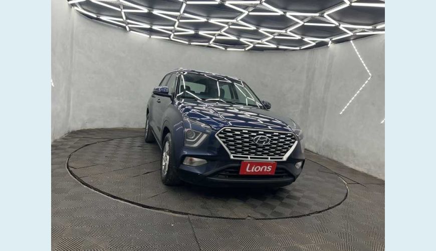 HYUNDAI CRETA COMFORT 1.0 TURBO AUT. FLEX - AZUL - 2025 Foto 4 (Grande)