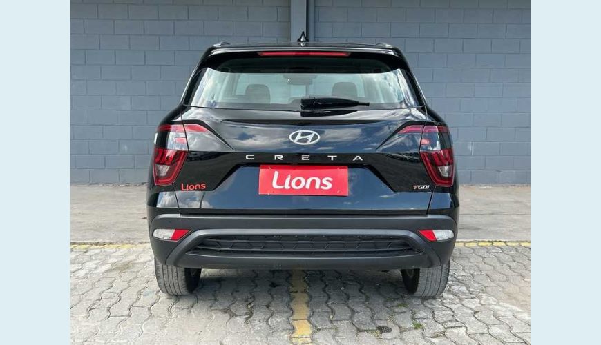 HYUNDAI CRETA COMFORT 1.0 TURBO AUT. FLEX - PRETO - 2025 Foto 4 (Grande)