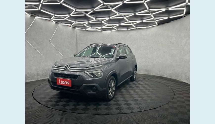 CITROËN C3 FEEL 1.0 FLEX - CINZA - 2023 Foto 4 (Grande)