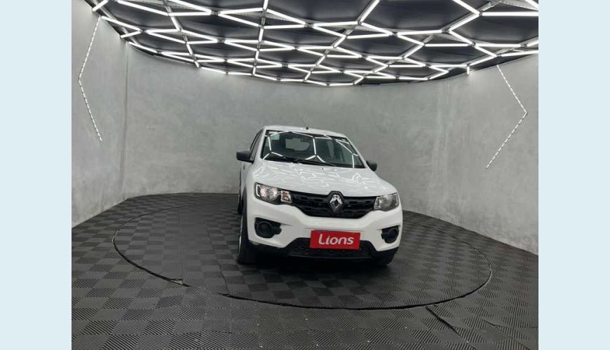 RENAULT KWID ZEN 1.0 12V SCE FLEX - BRANCO - 2021 Foto 4 (Grande)