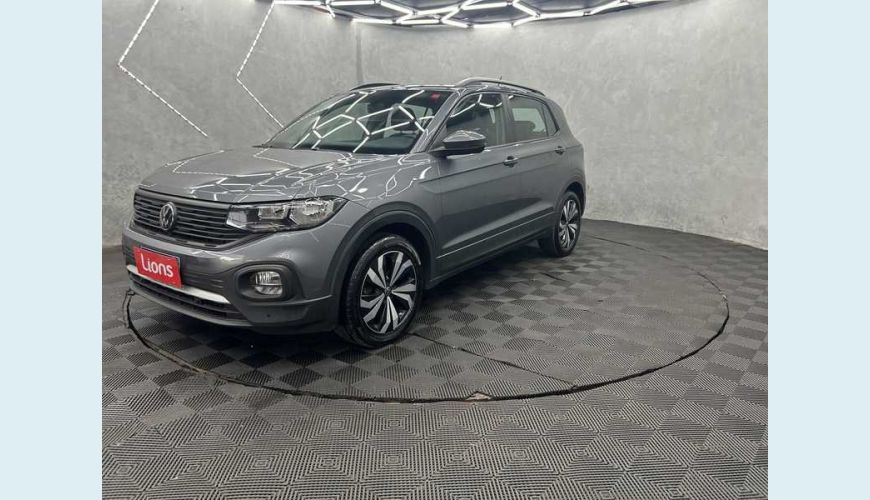 VOLKSWAGEN T-CROSS 1.0 200 TSI 12V AUT. FLEX - CINZA - 2024 Foto 4 (Grande)