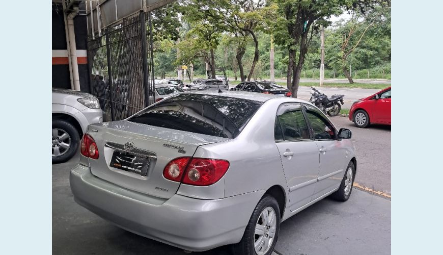 TOYOTA COROLLA - CINZA - 2007 Foto 4 (Grande)