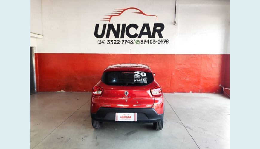 RENAULT KWID - VERMELHO - 2020 Foto 4 (Grande)