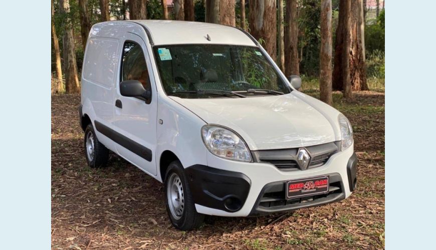 RENAULT KANGOO 1.6 EXPRESS 16V FLEX 3P MANUAL - BRANCO - 2018 Foto 5 (Grande)