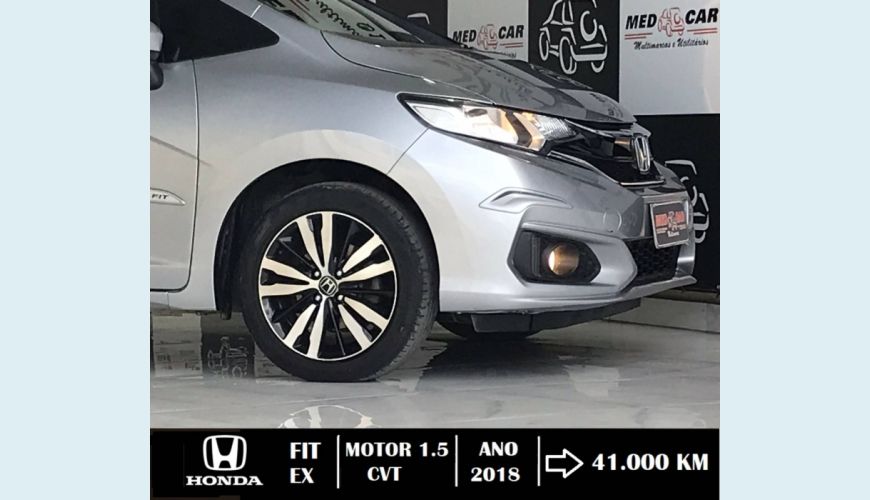 HONDA FIT 1.5 EX 16V FLEX 4P AUT. - CINZA - 2018 Foto 5 (Grande)