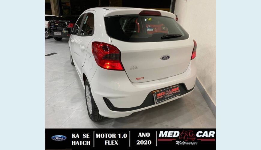 FORD KA 1.0 TI-VCT FLEX SE MANUAL - BRANCO - 2020 Foto 5 (Grande)