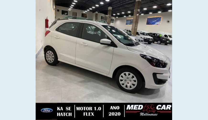 FORD KA 1.0 TI-VCT FLEX SE MANUAL - BRANCO - 2019 Foto 5 (Grande)