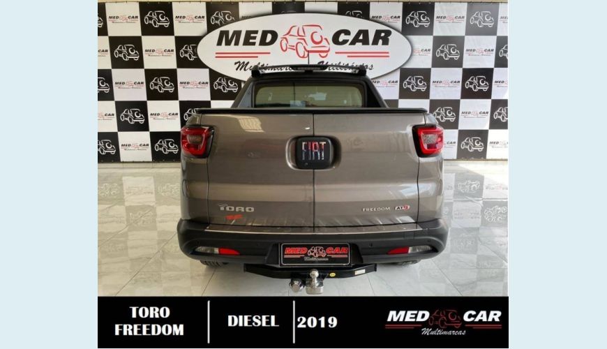 FIAT TORO 2.0 16V TURBO DIESEL FREEDOM 4WD AT9 - CINZA - 2019 Foto 5 (Grande)